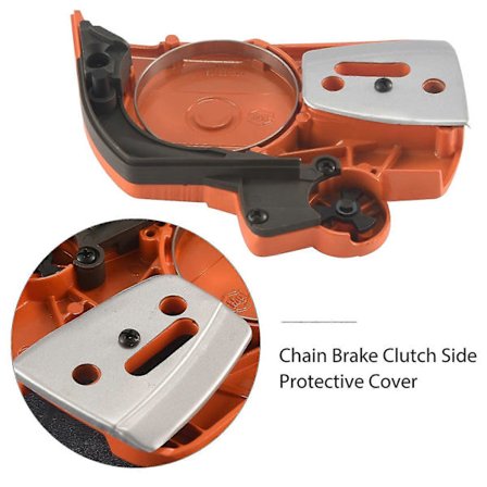 Ketjujarrun kytkimen sivusuojus malleihin 340 345 346 350 353 357 359 moottorisaha