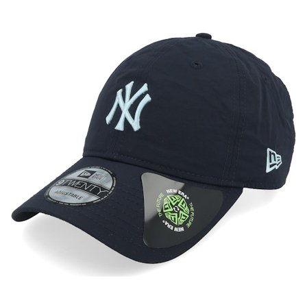 New Era - MLB Blau unconstructed Cap - New York Yankees Recycled 9TWENTY Navy/Pale Blue Dat Cap / Unstructured @ Hatstore