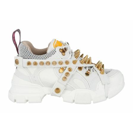 Gucci Flashtrek Chunky Sneakers , Wit , Dames , Maat: 39 1/2 EU