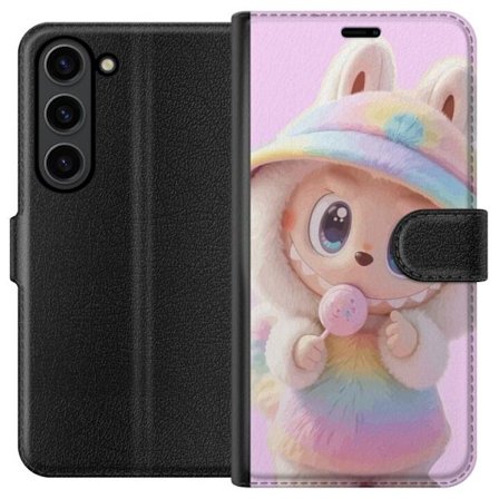 Kompatibel Tegnebogsetui til Samsung Galaxy S24 Monster kanin dukke vinyl figur sjove udtryk