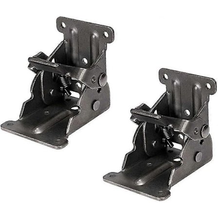 2 stk. klaffbeslag, klaffbeslag for sammenleggbart bord, sammenleggbar støttebrakett