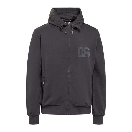 Dolce & Gabbana, Hoodies Zwart, Heren, Maat:M