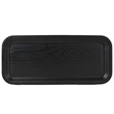 Sagaform Hanna rektangulær tallerken' - 'Svart