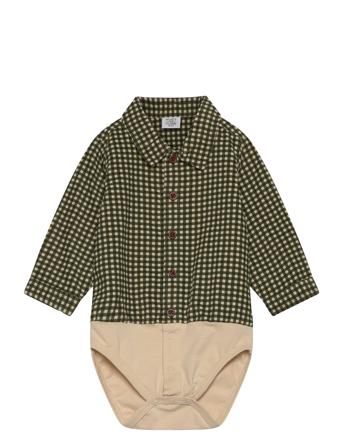 Hcbertil - Bodyshirt Hust & Claire Khaki Green