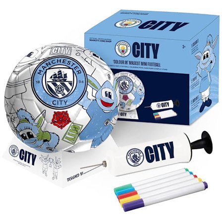 Manchester City Miniset Colour In