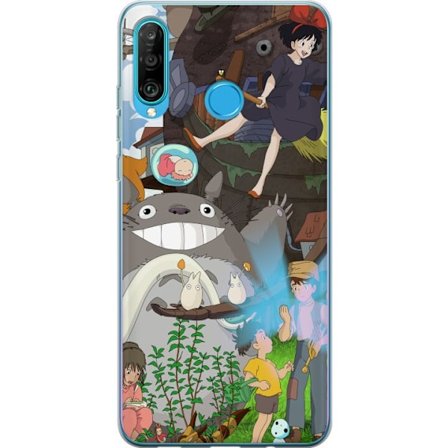 Kompatibelt Mobilskal till Huawei Huawei P30 lite Studio Ghibli