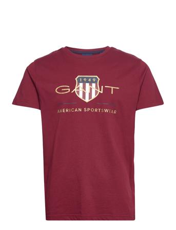 D2. Archive Shield Ss T-Shirt Red GANT
