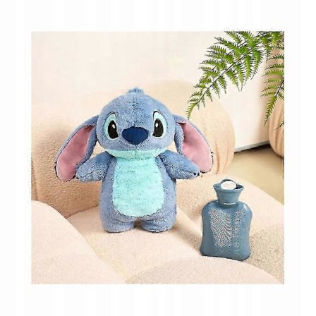 Lilo I Stitch Varmtvannsflaske Myk Kosete Plysj