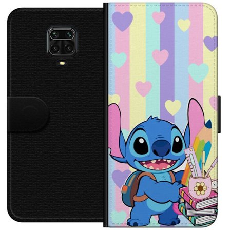 Yhteensopiva Lompakkokotelo Xiaomi Redmi Note 9 Pro BMW M4 neonlime-driftityyli graffitilla ja kaupunkikaturata-tunnelmalla