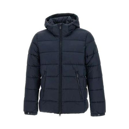 Save The Duck, Coat Blauw, Heren, Maat:XL