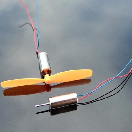 3x2kpl Dc 3.7v 45000rpm Mini Coreless Moottori Helikopteri Quadcopter Rc Drone Monivärinen-max