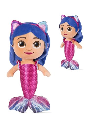 Gabby's Dollhouse Gabbys Dollhouse Mermaid Gabby Plush (25Cm) - Multi/patterned - ONE SIZE