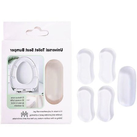 5ST Toalettsits stötfångare Toalettsits stötfångare Stötskyddade kuddar