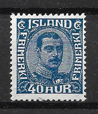 Island - AFA 103 - Ubrugt