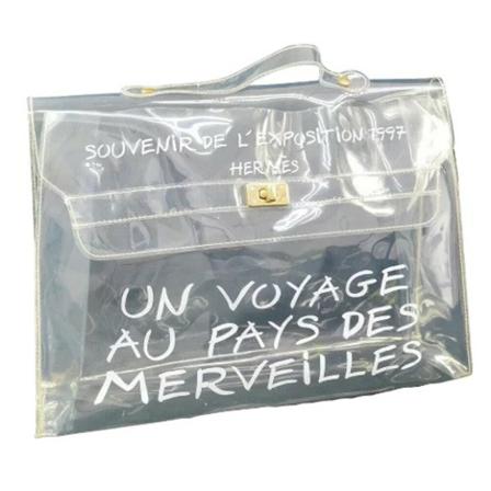 Hermès Vintage - Vintage Väskor - Grå - Dam - Storlek: One Size, Dam, Storlek: ONE SIZE