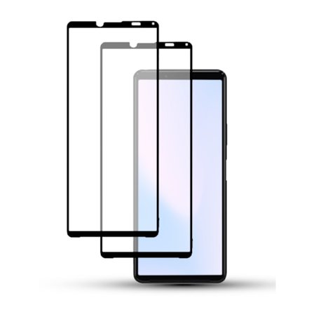 2-Pack SONY XPERIA 10 V Näytönsuoja - Karkaistu Lasi 9H - Super laatu 3D