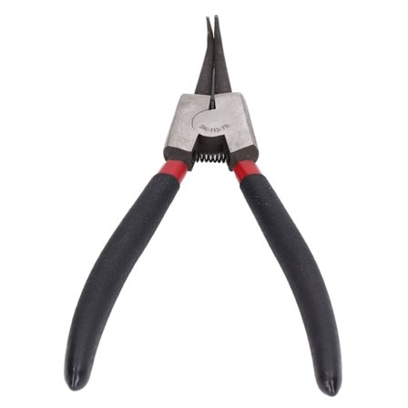 Låsringtång 7-tums snäppring Externt böjd käft Handverktyg för installationsborttagning