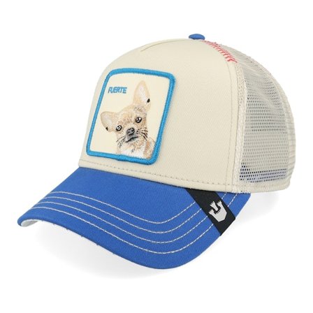 Goorin Bros. - White trucker Czapka Z Daszkiem - The Fuerte Dog Fab Farm Cream White A-Frame Trucker @ Hatstore