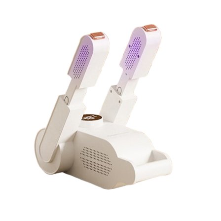 Kokoontaitettava kenkäkuivain UV-desinfiointitoiminnolla