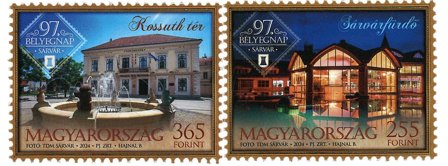 Ungarn - Frimærkets dag 2024 - Postfrisk sæt 2v