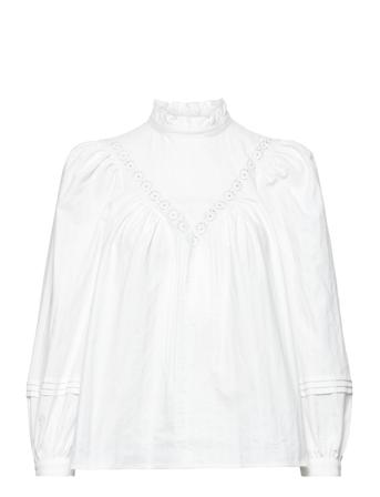 Top Bluse Langermet Hvit See By Chloé