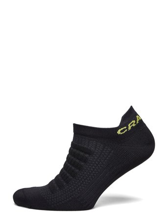 Active Shaftless Sock Black Craft