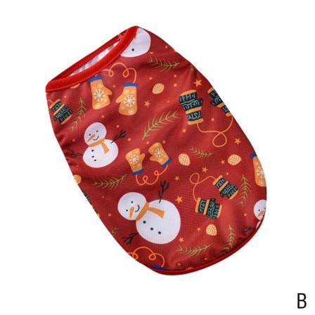 Xuejian Christmas Pet Dog Coat Jumpsuit Kläder Höst Vinter T