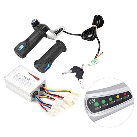 36V 800W Harjattu Moottorin Ohjainlaatikko Kaasukahvalla Sähköpyörälle Sähköpotkulaudalle