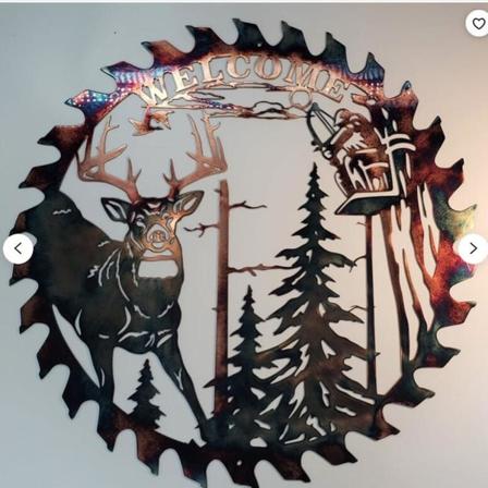 Metalldør Hengeveggkunst Moosedisco Estetisk Rom Stjerne Husvarmingsgaver For Nytt Hus Bryllup FairyB B
