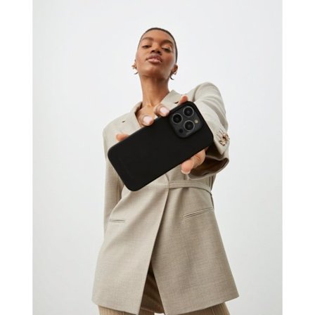 Silicone Case MagSafe iPhone 15 Pro Black