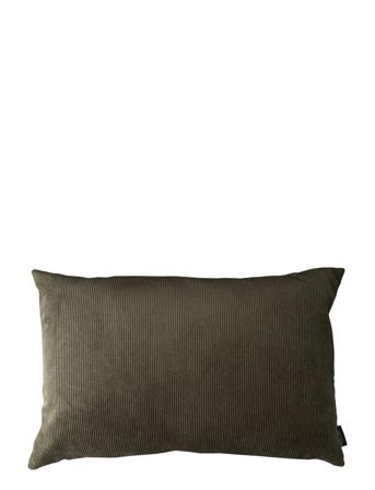 Corduroy Cushion Cover Wo Strap Home Textiles Cushions & Blankets Cushion Covers Vihreä Louise Smærup