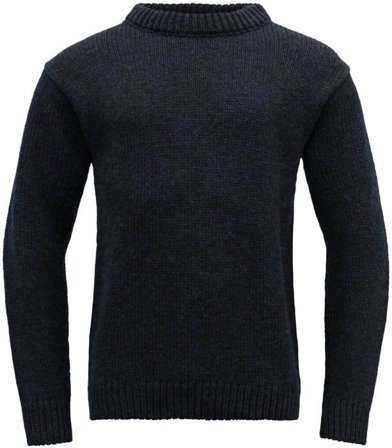 Devold Nansen Sweater Crew Neck Navy - Langermede Gensere