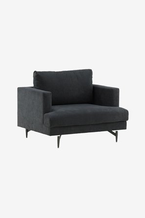 Fåtölj Sofia - Venture Home - Svart - Fåtöljer - Från Homeroom