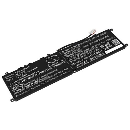 Akku Kannettava tietokoneelle, Kannettava tietokone MSI GP66, Leopard 10UG, MSI GP66:lle