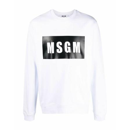 Msgm Tröja vit, Herr, Herr, Storlek: L