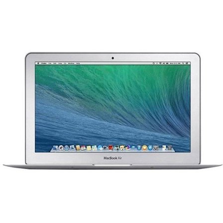 MacBook Air 11" Core i5 1,3 Ghz 4 Gt 128 Gt SSD hopea (2013) - Uusi akku - Kunnostettu - Erinomainen kunto - Refurbished Grade A+
