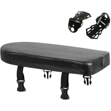 Sykkelsetesett - Baksete - Bagasjeboks for sykkelmatte - Universal - Svart