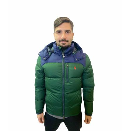 Ralph Lauren, Down Jackets Groen, Heren, Maat:L