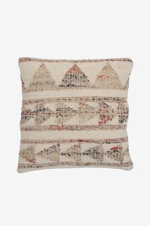 Bloomingville - Kudde Nona - Natur - Prydnadskuddar & kuddfodral - 45X45 - Från Homeroom