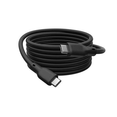 Digitus USB-C USB4 240W 1m USB Silicone connection cable, USB-C - USB-C 1m, USB 4.0 Gen3, 40G, 240W, 8K, black