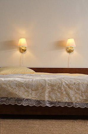 Jotex - LASSE Wandlampe im 2er-Pack aus Messing Leinen beige/messing - Kaufe Wandleuchten bei Jotex