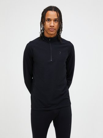 Magic Half Zip Wool-blend Baselayer Men