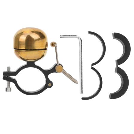 Retro Sykkelklokke Aluminium Kobberlegering Sykkelringklokke Vintage Sykkeltilbehør Gylden