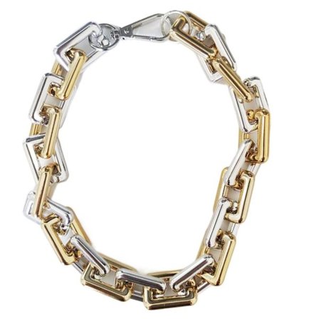 CCB Kort Halskjede Choker-kjede GULL&SØLV