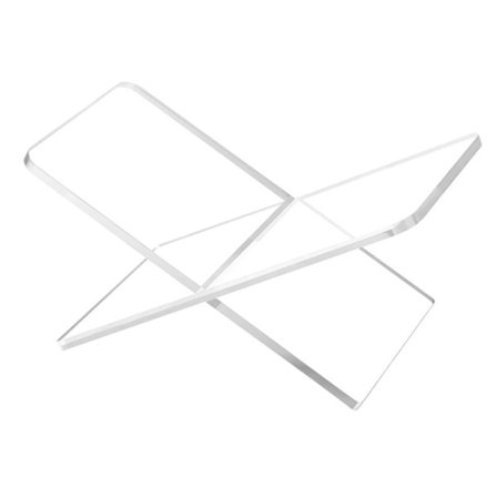 Bokholder i akryl, lesebokhylle, kokebokholder