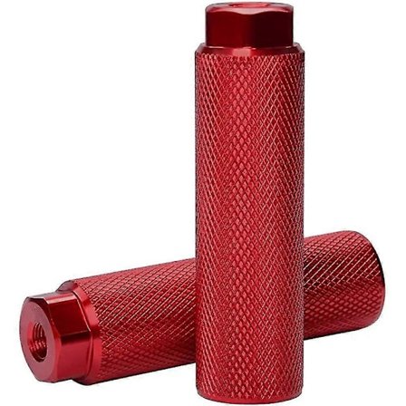 Polkupyörän tapit alumiiniseoksesta, liukuesteiset Lead Foot -polkupyörän tapit BMX-tapit maastopyöräilyyn, takatempputapit sopivat 3/8 tuuman 