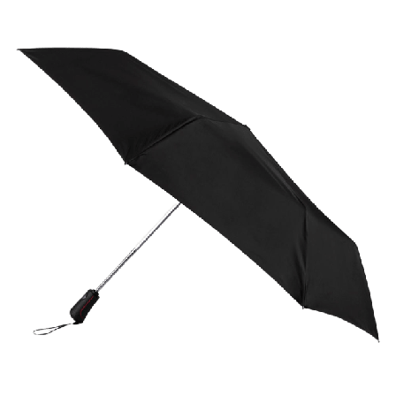 Totes X-tra vindsäkert paraply Paraplyer & regnskydd Unisex Svart ONESIZE