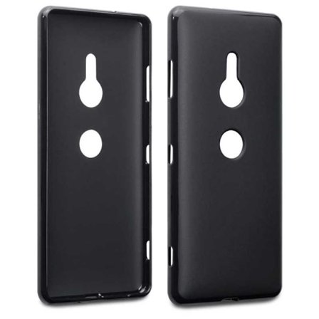 Sony Xperia XZ3 Ultra Thin kuminen mattamusta kansi