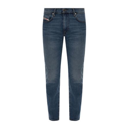 Diesel, 2019 D-Stria Desins Blauw, Heren, Maat:W28 L32,elastaan