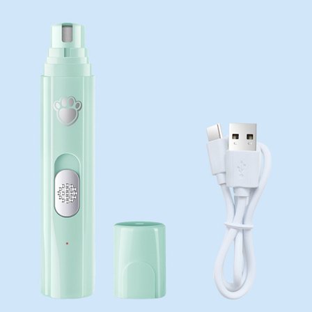 Ammattimainen sähköinen koiran kynsiviila, Ladattava koiran kynsihiomakone Kannettava Hiljainen, 2 Nopeutta, Kynsien hoito Pienille Keskikokoisille 